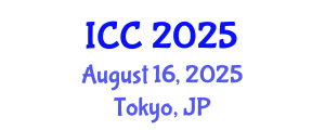International Conference on Chemistry (ICC) August 16, 2025 - Tokyo, Japan