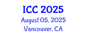 International Conference on Chemistry (ICC) August 05, 2025 - Vancouver, Canada