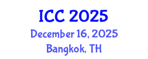 International Conference on Chemistry (ICC) December 16, 2025 - Bangkok, Thailand