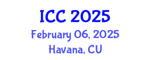 International Conference on Chemistry (ICC) February 06, 2025 - Havana, Cuba