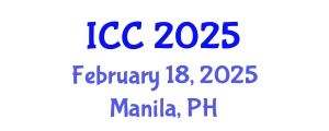 International Conference on Chemistry (ICC) February 18, 2025 - Manila, Philippines