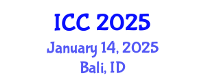 International Conference on Chemistry (ICC) January 14, 2025 - Bali, Indonesia