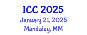 International Conference on Chemistry (ICC) January 21, 2025 - Mandalay, Myanmar