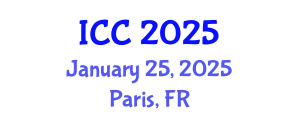 International Conference on Chemistry (ICC) January 25, 2025 - Paris, France