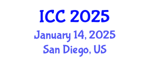 International Conference on Chemistry (ICC) January 14, 2025 - San Diego, United States