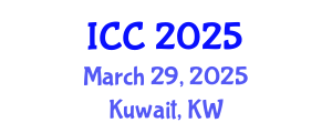 International Conference on Chemistry (ICC) March 29, 2025 - Kuwait, Kuwait