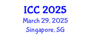 International Conference on Chemistry (ICC) March 29, 2025 - Singapore, Singapore