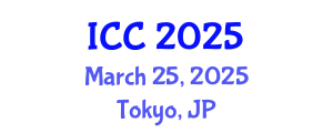 International Conference on Chemistry (ICC) March 25, 2025 - Tokyo, Japan