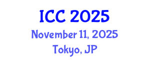 International Conference on Chemistry (ICC) November 11, 2025 - Tokyo, Japan