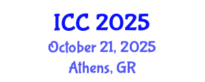 International Conference on Chemistry (ICC) October 21, 2025 - Athens, Greece