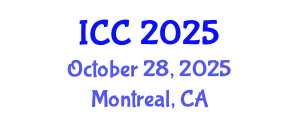 International Conference on Chemistry (ICC) October 28, 2025 - Montreal, Canada