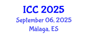 International Conference on Chemistry (ICC) September 06, 2025 - Málaga, Spain