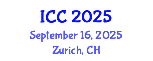 International Conference on Chemistry (ICC) September 16, 2025 - Zurich, Switzerland