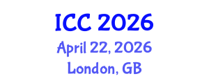 International Conference on Chemistry (ICC) April 22, 2026 - London, United Kingdom