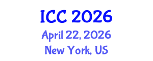 International Conference on Chemistry (ICC) April 22, 2026 - New York, United States