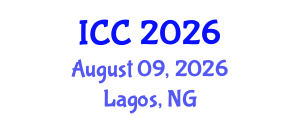 International Conference on Chemistry (ICC) August 09, 2026 - Lagos, Nigeria