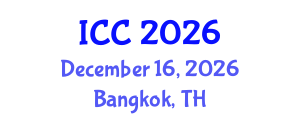 International Conference on Chemistry (ICC) December 16, 2026 - Bangkok, Thailand International Conference on Chemistry (ICC) December 16, 2026 - Bangkok, Thailand