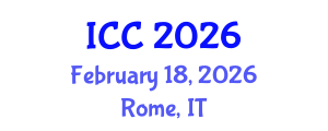 International Conference on Chemistry (ICC) February 18, 2026 - Rome, Italy