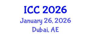International Conference on Chemistry (ICC) January 26, 2026 - Dubai, United Arab Emirates International Conference on Chemistry (ICC) January 26, 2026 - Dubai, United Arab Emirates
