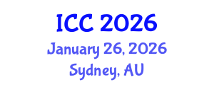 International Conference on Chemistry (ICC) January 26, 2026 - Sydney, Australia
