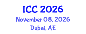 International Conference on Chemistry (ICC) November 08, 2026 - Dubai, United Arab Emirates International Conference on Chemistry (ICC) November 08, 2026 - Dubai, United Arab Emirates