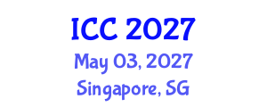 International Conference on Chemistry (ICC) May 03, 2027 - Singapore, Singapore International Conference on Chemistry (ICC) May 03, 2027 - Singapore, Singapore