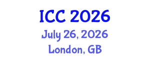 International Conference on Chemoinformatics (ICC) July 26, 2026 - London, United Kingdom