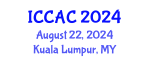 International Conference on Chemometrics in Analytical Chemistry (ICCAC) August 22, 2024 - Kuala Lumpur, Malaysia