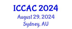 International Conference on Chemometrics in Analytical Chemistry (ICCAC) August 29, 2024 - Sydney, Australia