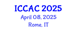International Conference on Chemometrics in Analytical Chemistry (ICCAC) April 08, 2025 - Rome, Italy
