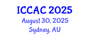 International Conference on Chemometrics in Analytical Chemistry (ICCAC) August 30, 2025 - Sydney, Australia