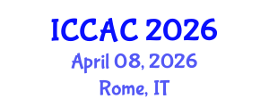 International Conference on Chemometrics in Analytical Chemistry (ICCAC) April 08, 2026 - Rome, Italy