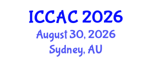 International Conference on Chemometrics in Analytical Chemistry (ICCAC) August 30, 2026 - Sydney, Australia