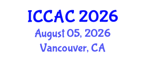 International Conference on Chemometrics in Analytical Chemistry (ICCAC) August 05, 2026 - Vancouver, Canada