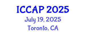 International Conference on Child and Adolescent Psychopathology (ICCAP) July 19, 2025 - Toronto, Canada