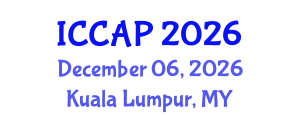 International Conference on Child and Adolescent Psychopathology (ICCAP) December 06, 2026 - Kuala Lumpur, Malaysia International Conference on Child and Adolescent Psychopathology (ICCAP) December 06, 2026 - Kuala Lumpur, Malaysia