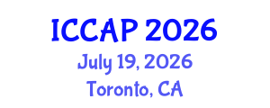 International Conference on Child and Adolescent Psychopathology (ICCAP) July 19, 2026 - Toronto, Canada