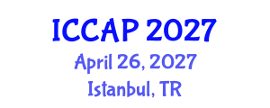 International Conference on Child and Adolescent Psychopathology (ICCAP) April 26, 2027 - Istanbul, Turkey International Conference on Child and Adolescent Psychopathology (ICCAP) April 26, 2027 - Istanbul, Turkey