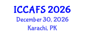 International Conference on Child and Family Studies (ICCAFS) December 30, 2026 - Karachi, Pakistan International Conference on Child and Family Studies (ICCAFS) December 30, 2026 - Karachi, Pakistan
