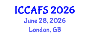 International Conference on Child and Family Studies (ICCAFS) June 28, 2026 - London, United Kingdom