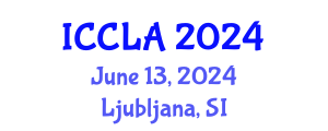 International Conference on Child Language Acquisition (ICCLA) June 13, 2024 - Ljubljana, Slovenia