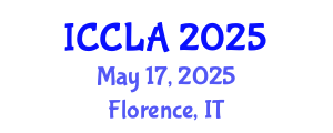 International Conference on Child Language Acquisition (ICCLA) May 17, 2025 - Florence, Italy