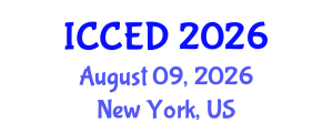 International Conference on Childhood Education and Development (ICCED) August 09, 2026 - New York, United States