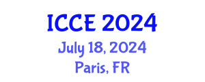 International Conference on Childhood Education (ICCE) July 18, 2024 - Paris, France