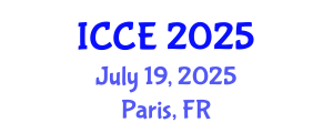 International Conference on Childhood Education (ICCE) July 19, 2025 - Paris, France
