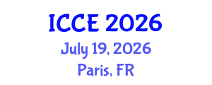 International Conference on Childhood Education (ICCE) July 19, 2026 - Paris, France