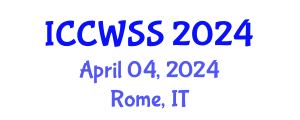 International Conference on Children, Women, and Social Studies (ICCWSS) April 04, 2024 - Rome, Italy