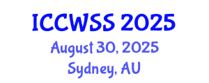 International Conference on Children, Women, and Social Studies (ICCWSS) August 30, 2025 - Sydney, Australia