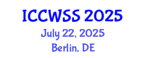 International Conference on Children, Women, and Social Studies (ICCWSS) July 22, 2025 - Berlin, Germany