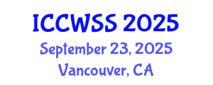 International Conference on Children, Women, and Social Studies (ICCWSS) September 23, 2025 - Vancouver, Canada